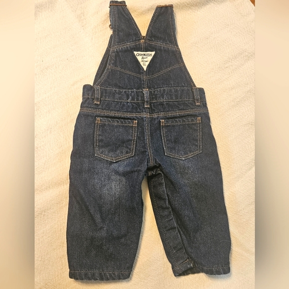 Oshkosh B'gosh Fleece Lined Overalls 3-6M - Picture 2 of 3